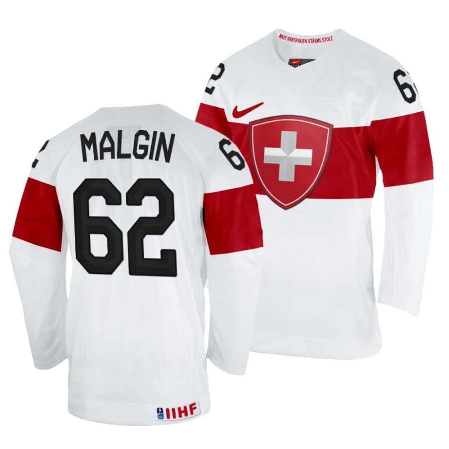 denis malgin home 2022 iihf world championship white jersey scaled