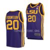 derek fountain lsu tigers 2022 23college basketball replicapurple jersey scaled