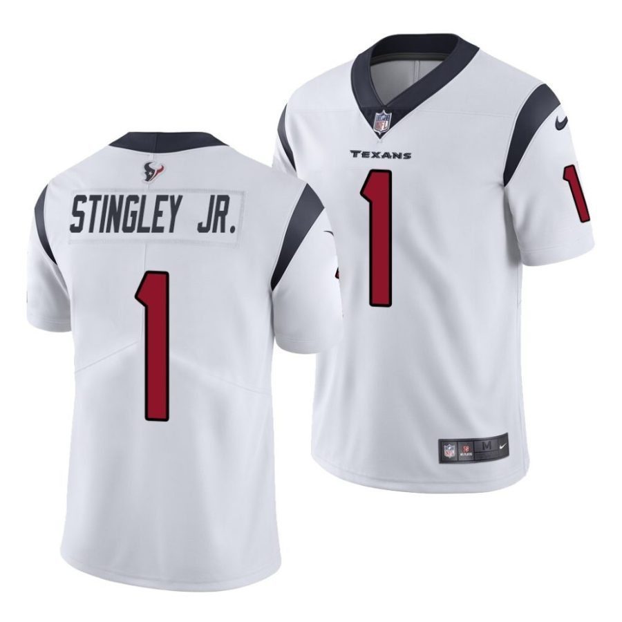 derek stingley jr. houston texans 2022 nfl draft limited men white jersey scaled