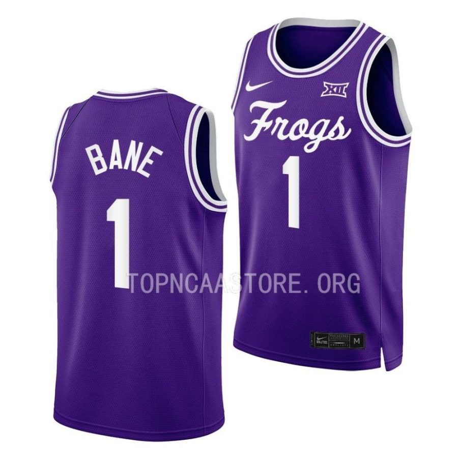 desmond bane tcu horned frogs retro basketball alumnipurple jersey scaled