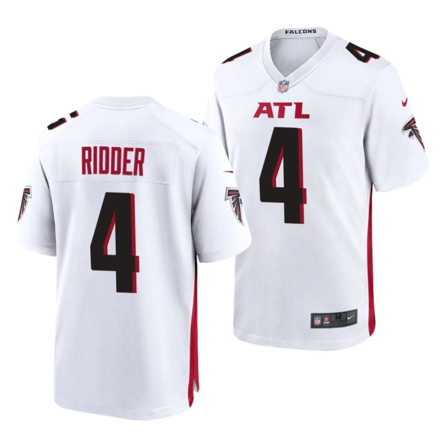 desmond ridder atlanta falcons 2022 nfl draft game men white jersey scaled