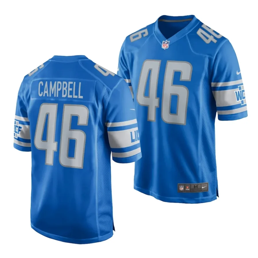 detroit lions jack campbell blue 2023 nfl draft game jersey scaled