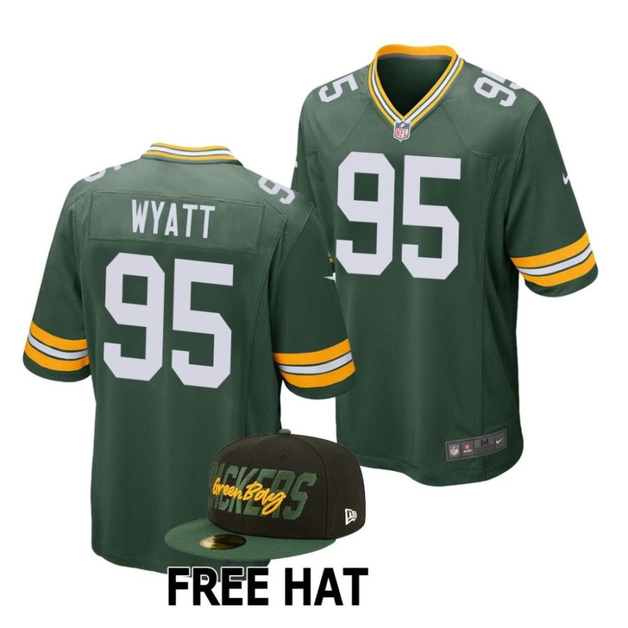 devonte wyatt green bay packers 2022 nfl draft game men green jersey scaled