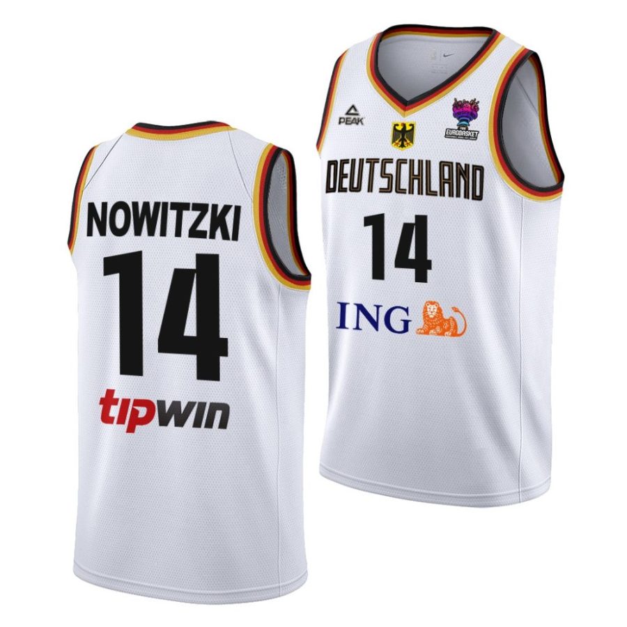 dirk nowitzki germany fiba eurobasket 2022 white home jersey scaled