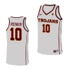 dj rodman white college basketball replica jersey scaled