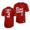 dominic tamez alabama crimson tide 2022college baseball menfull button jersey scaled