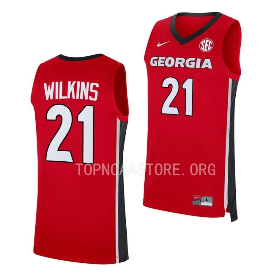 dominique wilkins georgia bulldogs alumni basketball replica jersey scaled