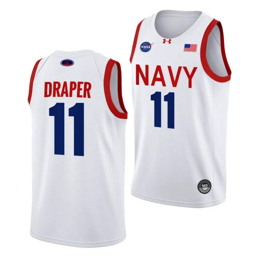 donovan draper navy midshipmen nasa themed 2023 24 basketball jersey scaled