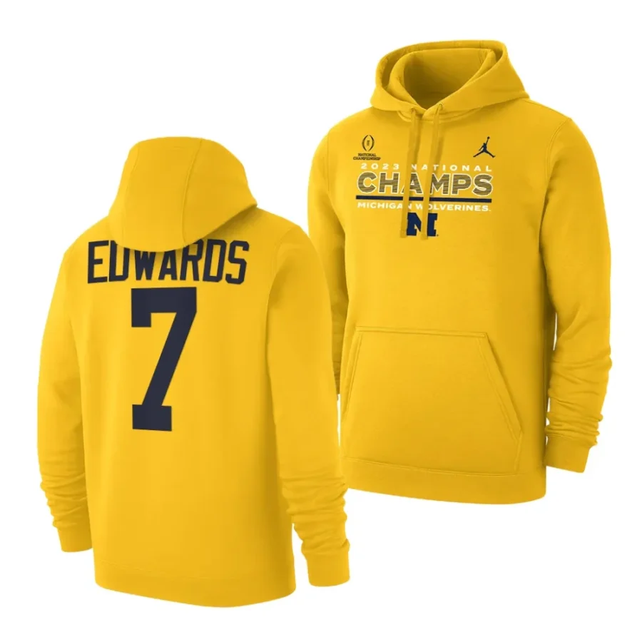 donovan edwards maize cfbplayoff 2023 national champions club fleecemen hoodie scaled