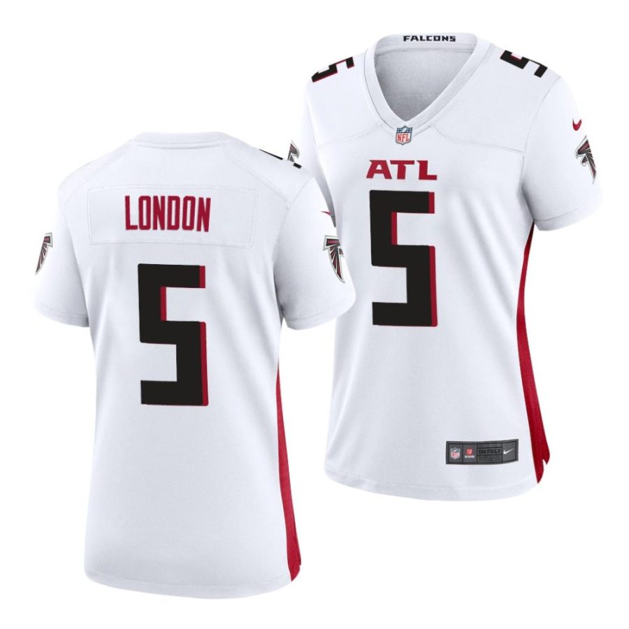 drake london atlanta falcons 2022 nfl draft game women white jersey scaled