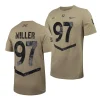 dre miller army black knights 2023 rivalry collection tan t shirts scaled