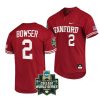 drew bowser stanford cardinal 2022 college world series menbaseball jersey scaled