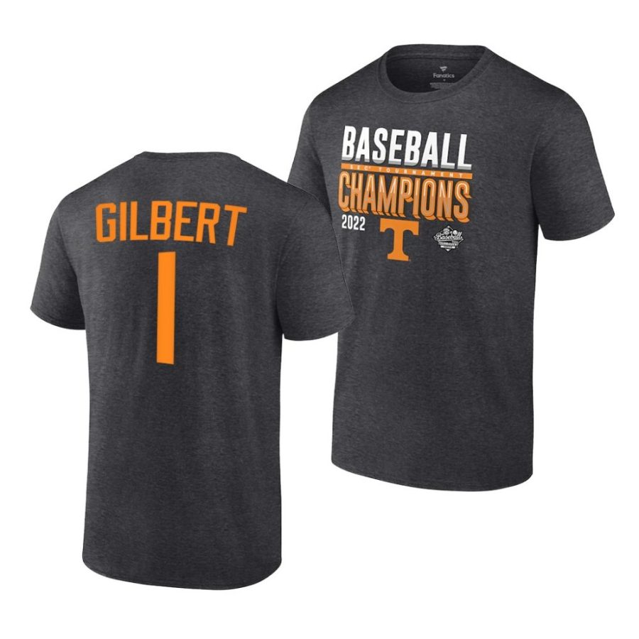 drew gilbert locker room 2022 sec baseball tournament champions charcoal shirt scaled