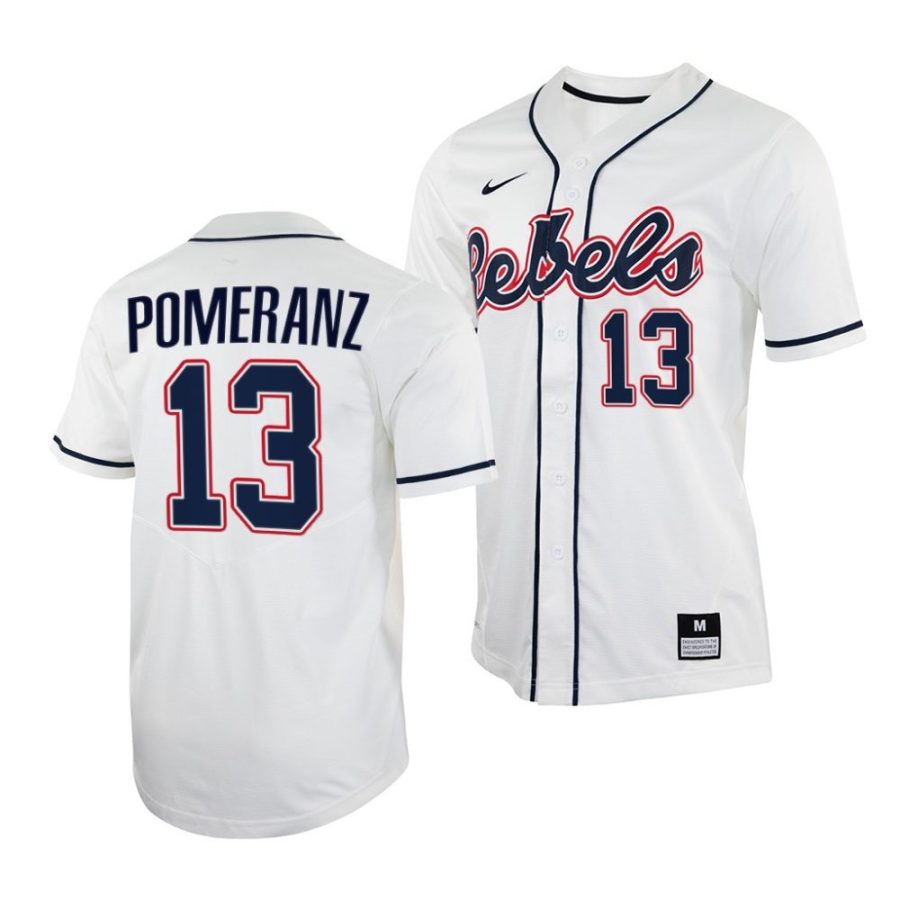 drew pomeranz ole miss rebels college baseball men jersey scaled