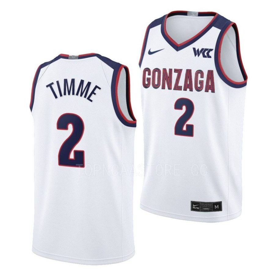 drew timme gonzaga bulldogs college basketball 2022 23 jersey scaled