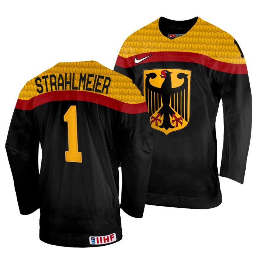 dustin strahlmeier away 2022 iihf world championship black jersey scaled