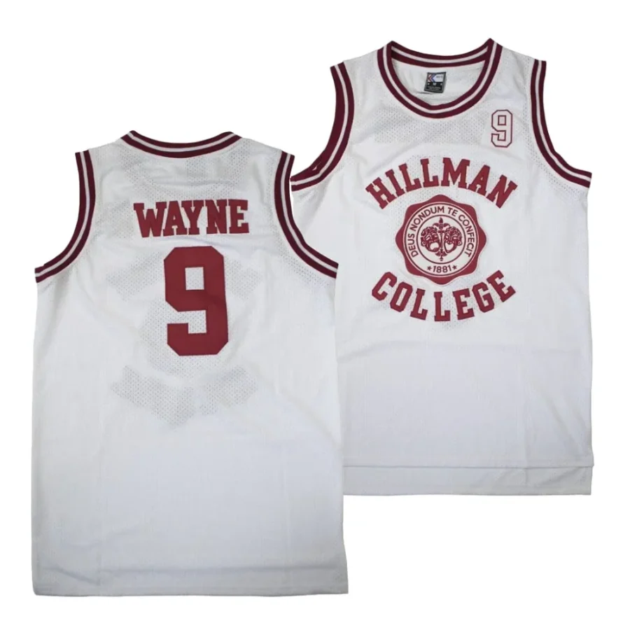 dwayne wayne hillman college whitea different world throwbacksmen jersey scaled
