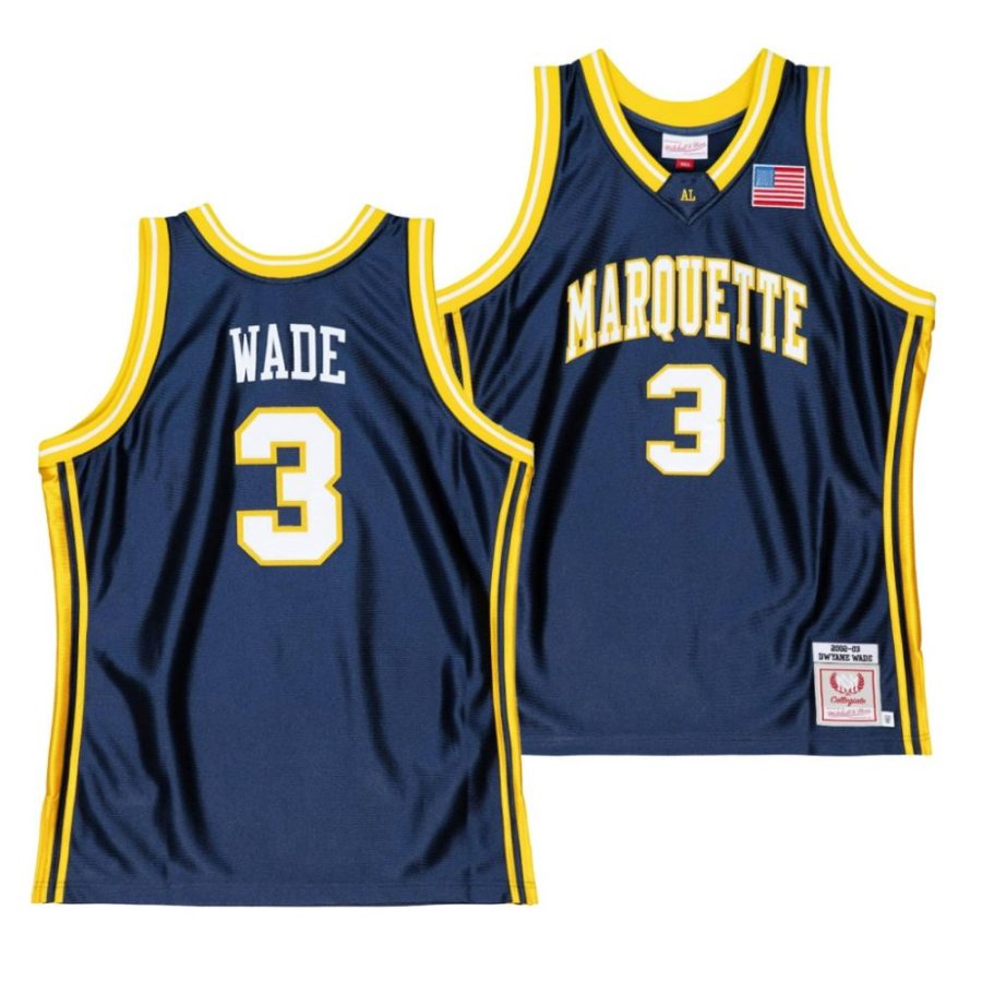 dwyane wade navy 2002 university authentic jersey scaled