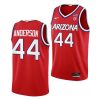 dylan anderson arizona wildcats 2022 23college basketball red jersey scaled