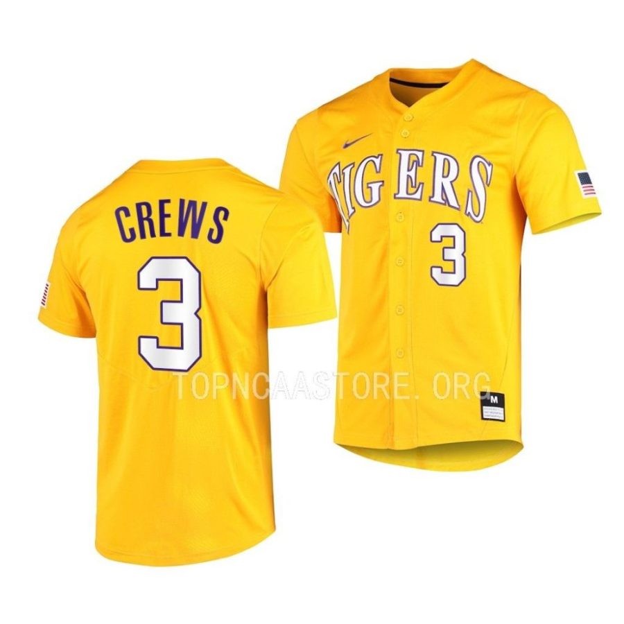 dylan crews lsu tigers vapor untouchable elite menfull button baseball jersey scaled