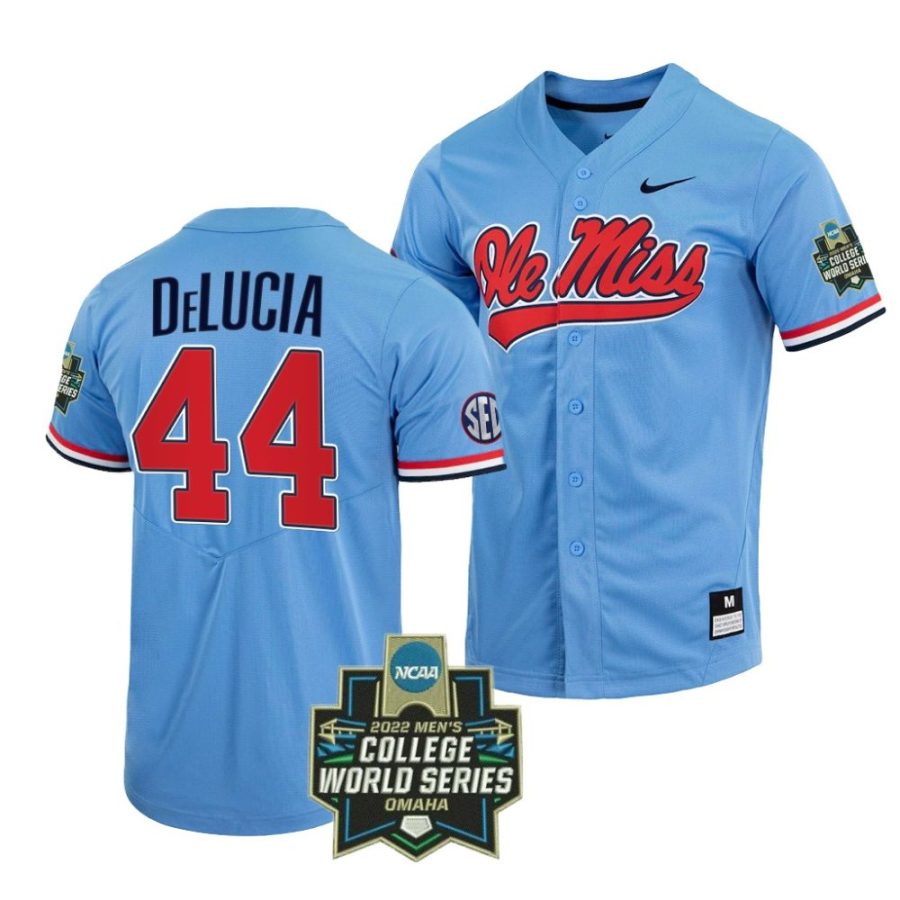 dylan delucia ole miss rebels 2022 college world series menbaseball jersey 0 scaled