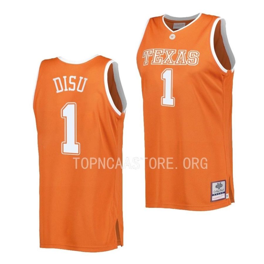 dylan disu texas longhorns throwback basketball authenticorange jersey scaled