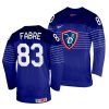 dylan fabre away 2022 iihf world championship navy jersey scaled