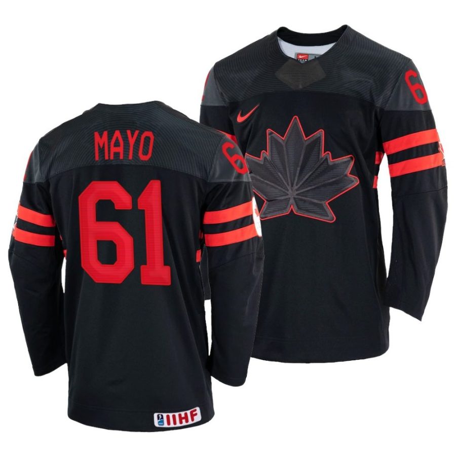 dysin mayo replica 2022 iihf world championship black jersey scaled