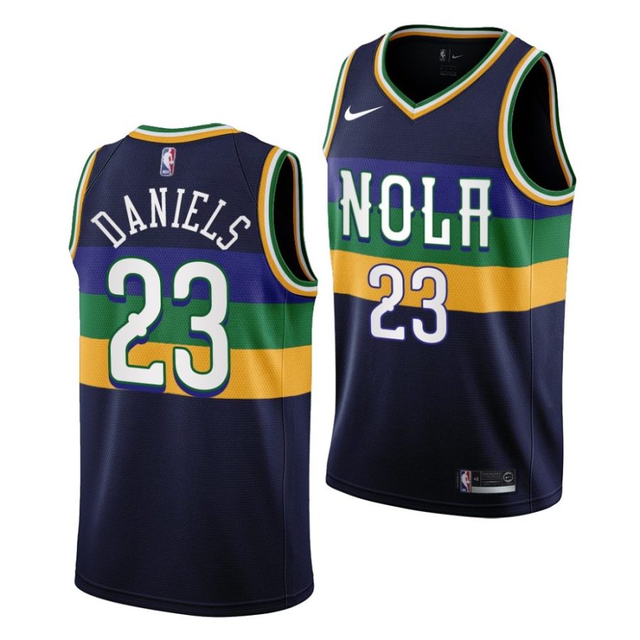 dyson daniels pelicans 2022 nba draft navy city edition jersey scaled