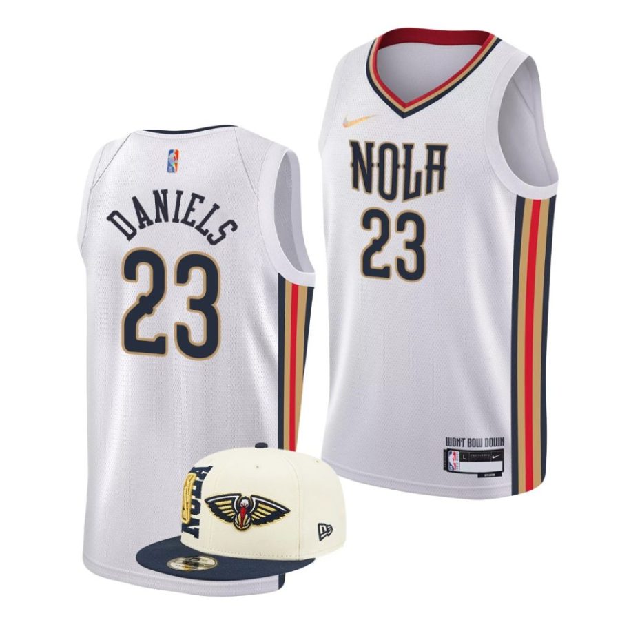 dyson daniels pelicans city edition 2022 nba draft g league white jersey scaled