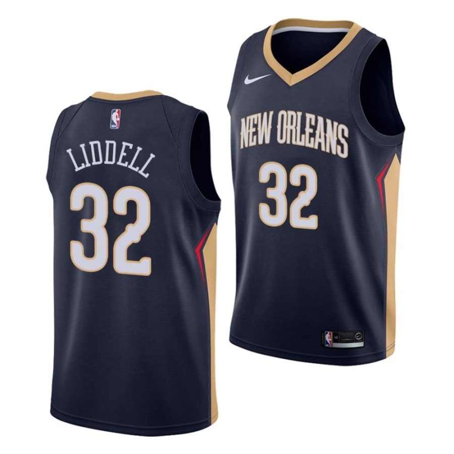 e.j. liddell pelicans 2022 nba draft navy icon edition ohio state buckeyes jersey scaled