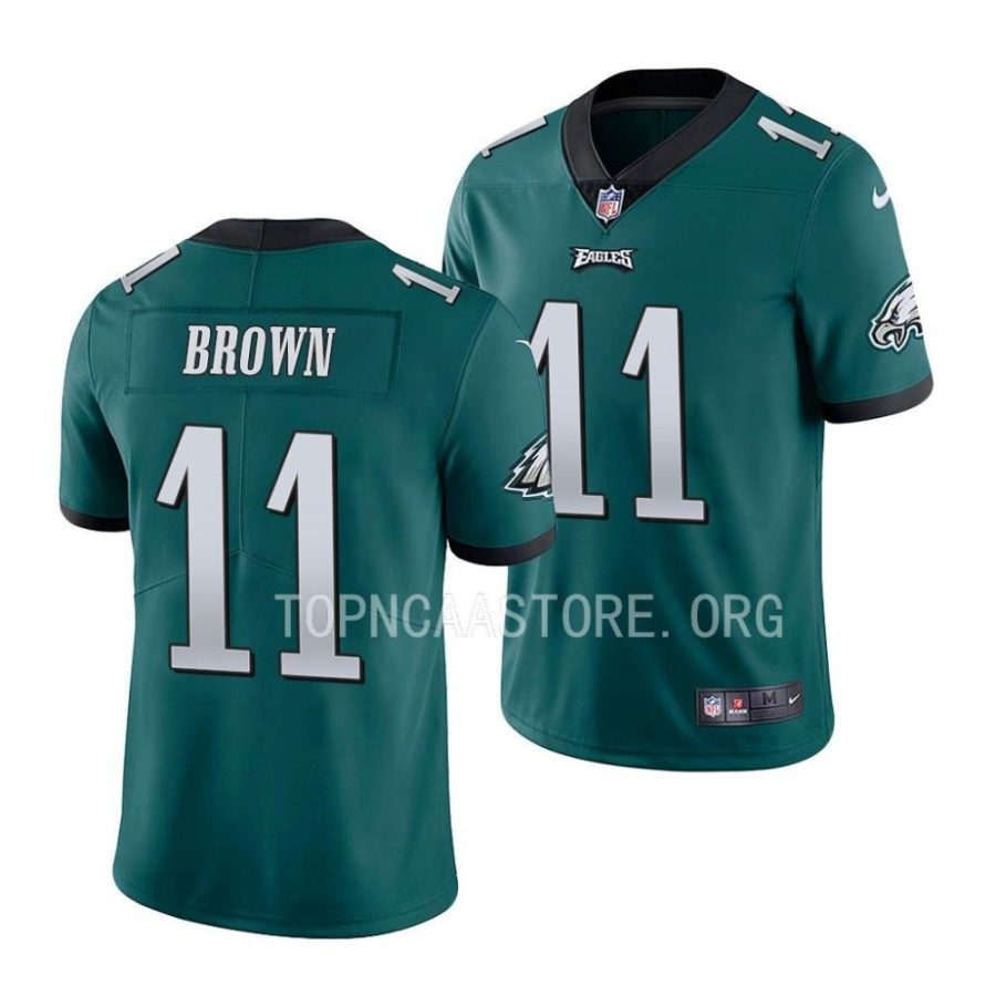 eagles a.j. brown midnight green vapor limited jersey scaled