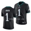 eagles jalen hurts black vapor limited jersey scaled