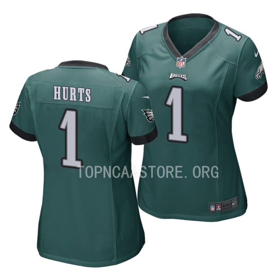 eagles jalen hurts midnight green game women'sjersey scaled