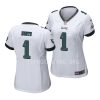 eagles jalen hurts white game women'sjersey scaled