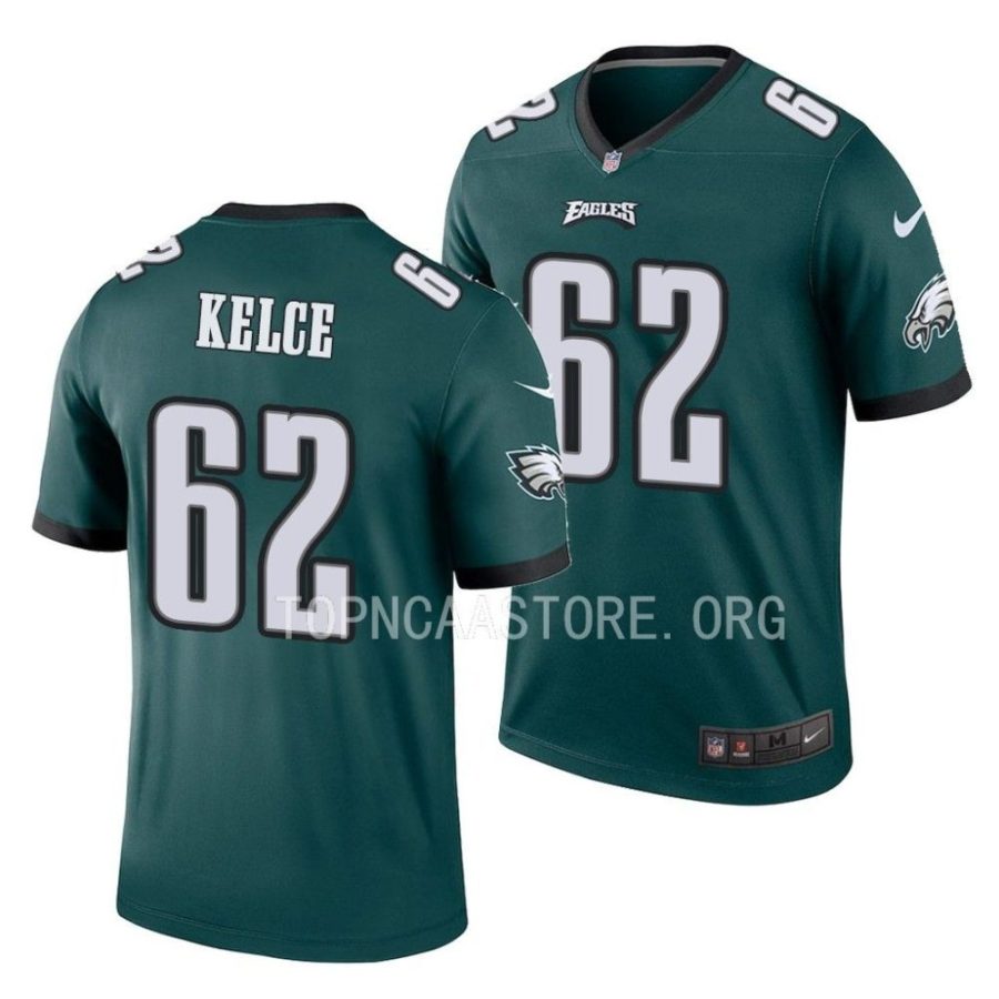 eagles jason kelce green legend jersey scaled