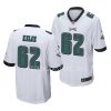 eagles jason kelce white game jersey scaled
