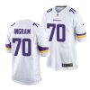 ed ingram minnesota vikings 2022 nfl draft game men white jersey scaled