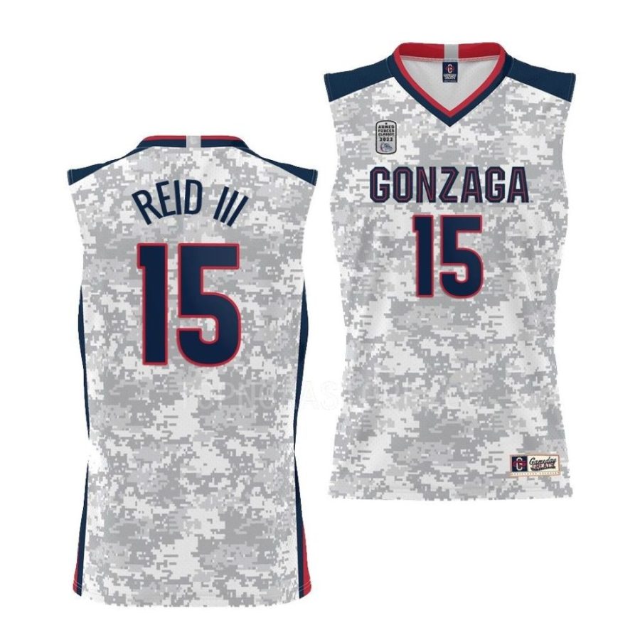 efton reid white 2022 carrier classic gonzaga bulldogsarmed forces day jersey scaled