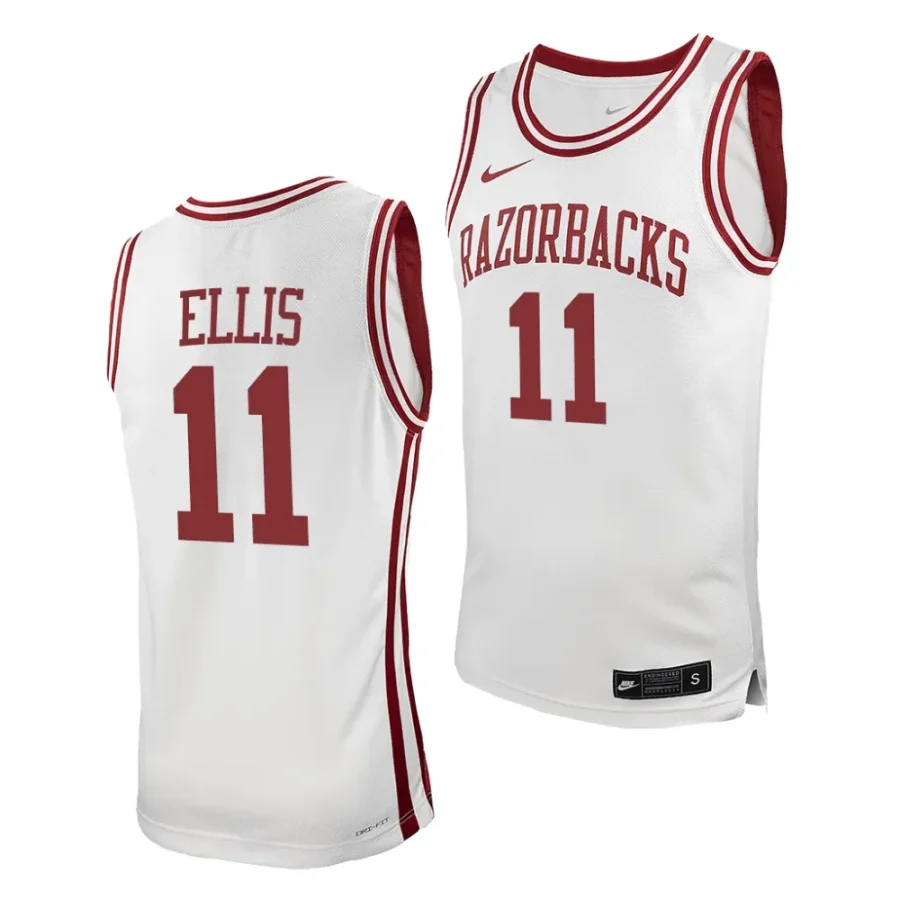 el ellis white college basketball jersey scaled