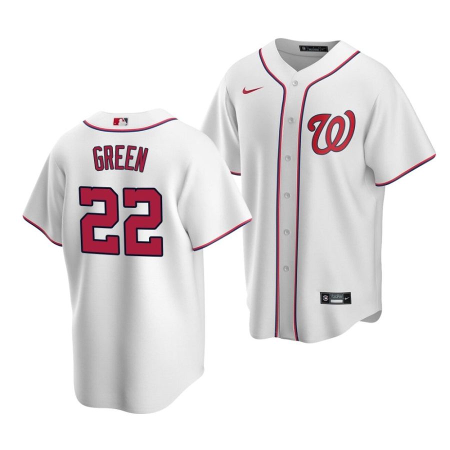 elijah green nationals home 2022 mlb draft replica white jersey scaled