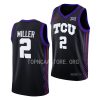 emanuel miller tcu horned frogs 2022 23college basketball black jersey scaled
