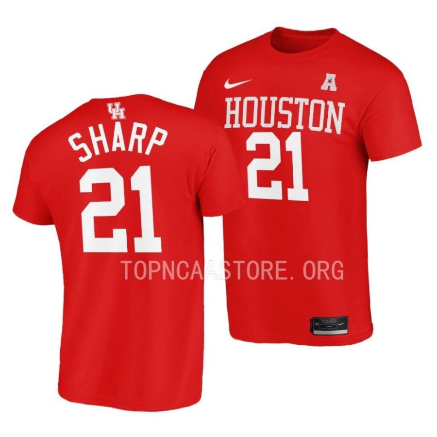 emanuel sharp red college basketball t shirts scaled