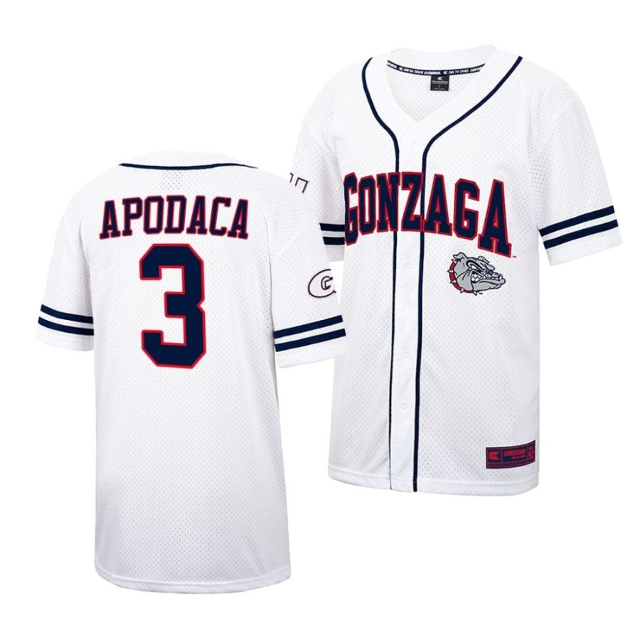 enzo apodaca gonzaga bulldogs 2022college baseball menfree spirited jersey scaled