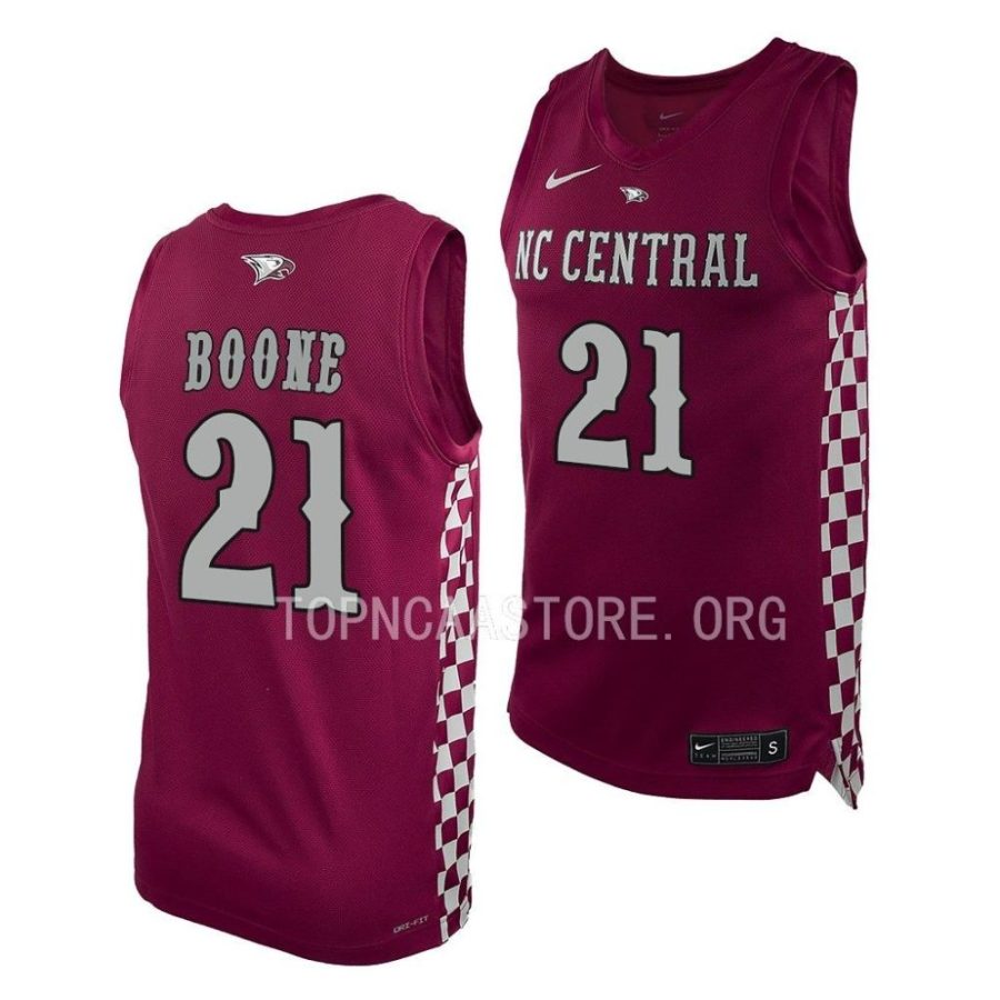 eric boone nc central eagles college basketball 2022 23 replica jersey scaled