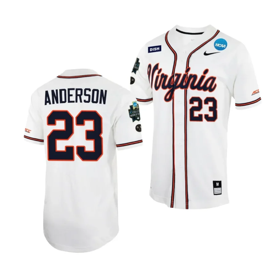 ethan anderson virginia cavaliers 2023 college world series menncaa baseball jersey scaled