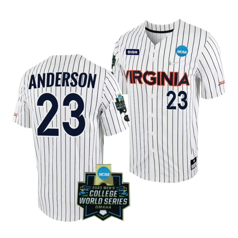 ethan anderson white navy 2023 college world series virginia cavaliersncaa baseball jersey scaled