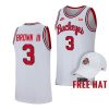 eugene brown iii ohio state buckeyes white 2022 23retro basketball free hat jersey scaled