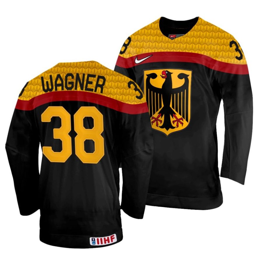 fabio wagner away 2022 iihf world championship black jersey scaled