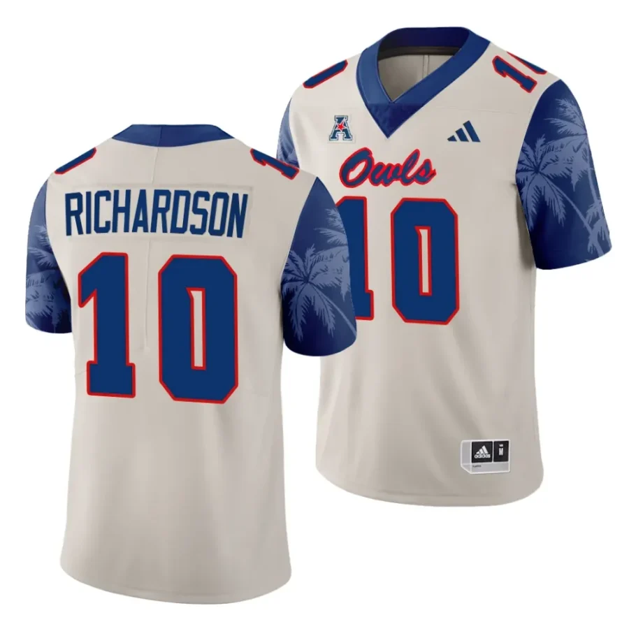 fau owls daniel richardson sand 2023alternate football jersey scaled